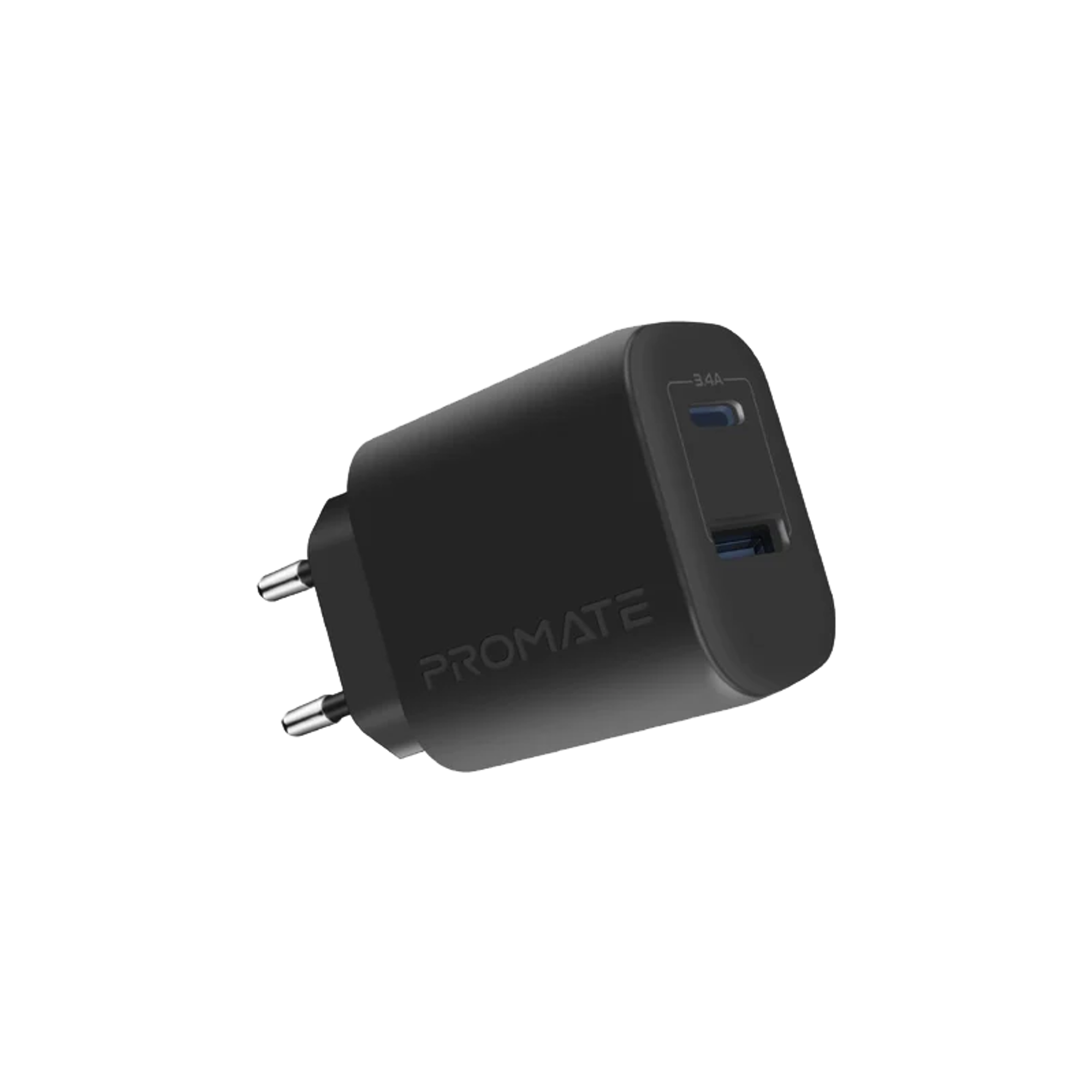 PROMATE BiPlug-2 17W High-Speed Dual Port Charger - Best Prices