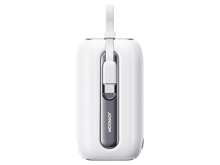 JoyRoom JR-L012 Power Bank 10,000mAh Colorful Series 22.5W with 2 Built-in Cables - White
