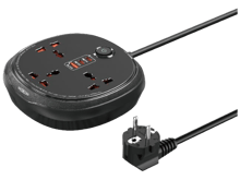موكسوم PD20W - ST27 شريط طاقة 6 في 1 - أسود