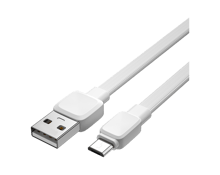 WiWU Wi-C003 Bravo Series USB-A to Micro USB 27W Cable 1.2m - White