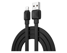 WiWU Wi-C003 Bravo Series USB-A to Lightning 27W Cable 1.2m - Black