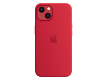 iPhone 13 Silicone Case with MagSafe - Red