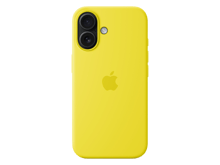 iPhone 16 Series Silicone Case - Yellow