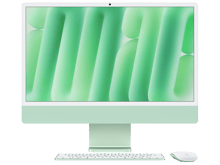 آي ماك مقاس 24" مع شاشة Retina 4.5K قياسية وبطاقة M4 - أخضر آي ماك مقاس 24" مع شاشة Retina 4.5K قياسية وبطاقة M4 - أخضر