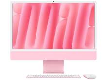 آي ماك مقاس 24" مع شاشة Retina 4.5K قياسية وبطاقة M4 - زهري
