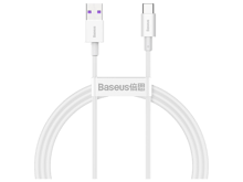 Baseus Superior Series Fast Charging Data Cable USB to Type-C 66W 1m - White