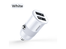 JoyRoom C-A06 3.1A dual USB Car Charger - White