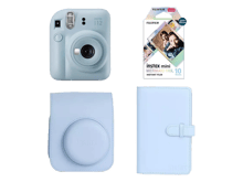 Fujifilm InstaX Mini 12 Gift Box Instant Camera - Blue