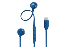 JBL Tune 305C Type C In-Ear Headphones Hi-Res Audio & Tangle-Free - Blue