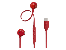 JBL Tune 305C Type C In-Ear Headphones Hi-Res Audio & Tangle-Free - Red