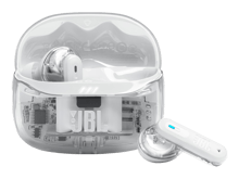 JBL Tune Beam 2 True Wireless Noise Cancelling Earbuds Ghost Edition - White