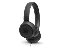 JBL Tune 500 Wired Headphones - Black