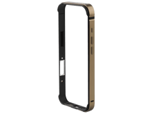 Coteci Aluminum Metal Bumper Frame Case for iPhone 16 - Brown