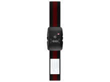Coteci Luggage Strap TSA Customs Combination Lock TR-004 - Red