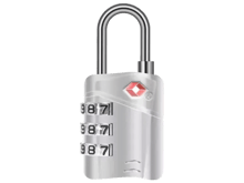 Coteci Zinc Alloy TSA Customs 4-digit Code Lock TR-036 - Silver