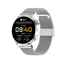 VIKUSHA V40 Smart Watch - Silver