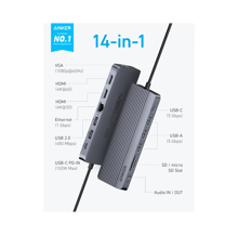 Anker Hub Multiport 14 in 1 Docking Station - Best Prices