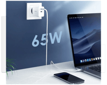 شاحن حائط محمول PD6013 ثنائي تايب-سي - أفضل سعر
