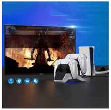 تشويتيك محطة شحن لذراع تحكم PS5 مع محول - أفضل سعر تشويتيك محطة شحن لذراع تحكم PS5 مع محول - أفضل سعر