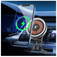 WiWU CH309 Transparent Magnetic Wireless Car Charger - Best Prices