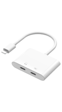 WiWU LT01 Plus Lightning Converter to Dual Lightning - Best Prices