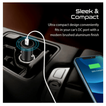 PROMATE RapidCharge™ Mini Car Charger with 60W Power Delivery & Quick Charge 3.0 - Best Prices