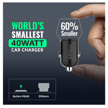 PROMATE RapidCharge™ 40W Car Charger with Dual USB-C Power Delivery Ports - Best Prices