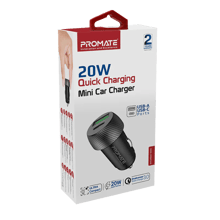 PROMATE 20W Quick Charging Mini Car Charger - Best Prices