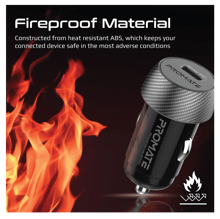 PROMATE 20W Mini Car Charger with Power Delivery - Best Prices