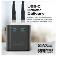 PROMATE 65W Power Delivery GaN Fast™ Travel Adapter - Best Prices