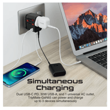 PROMATE 65W Power Delivery GaN Fast™ Travel Adapter - Best Prices
