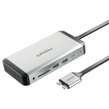 PROMATE 13 in 1 MacBook Docking Station 150W Power Adapter - Best Prices