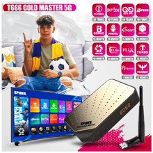Spider T666 Gold Master 5G Receiver - Best Prices
