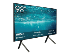 G-Guard GG-98" SUAV COMMANDER+ Smart 4K TV - Best Prices