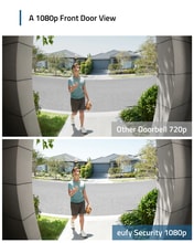 Eufy Battery Video Doorbell with 1080p Grade View - Best Prices