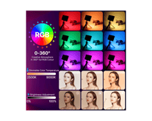 اولانزي LT002 7" RGB اضاءة فيديو ليد - أفضل سعر