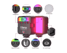 Ulanzi VL49 Rechargeable Mini RGB Light - أفضل سعر