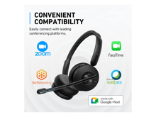 Anker PowerConf H500 Bluetooth Dual-Ear Headset with Microphone - Best Prices