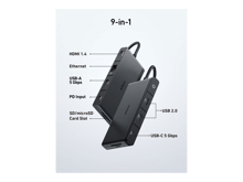 أنكر 552 محول 9 في 1 متعدد المنافذ 4K HDMI - أفضل سعر