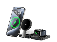 WiWU Wi-W028 3 in 1 Folding Wireless Charger - Best Prices