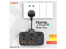 Moxom MX-ST09 Home & Travel Power Strip - Best Prices