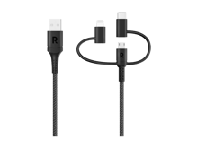 RAVPower RP-CB1033 3 in 1 Type-A To Micro+type C+lightning Cable 1.2m - Best Prices