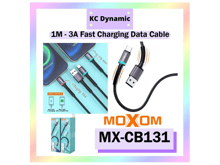 موكسوم MX-CB131 كيبل بيانات هالو ليد 3 أمبير شحن سريع 1 متر - أفضل سعر