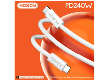 كيبل LX-CB908 PD كيبل 240 واط من نوع سي الى سي - أفضل سعر
