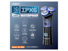Moxom  MX-ER01 Elite LCD Electric Shaver - Best Prices