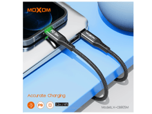موكسوم LX-CB805m كيبل بيانات بايقاف تلقائي تايب سي الى لايتننغ - أفضل سعر