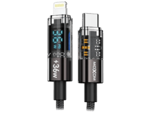 Moxom LX-CB834 PD Auto Power-Off LCD Display Data Cable Type-C to Lightning 36W - Best Prices