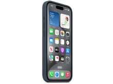 iPhone 15 Pro Silicone Case with MagSafe Storm Blue - Best Prices
