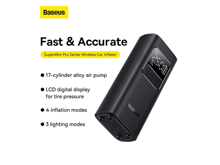 Baseus SuperMini Pro Series Wireless Car Inflator-Baseus SuperMini Pro Series Wireless Car Inflator-null
