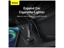 Baseus Share Together Fast Charge Car Charger with Cigarette Lighter Expansion Port U+C 120W - Best Prices